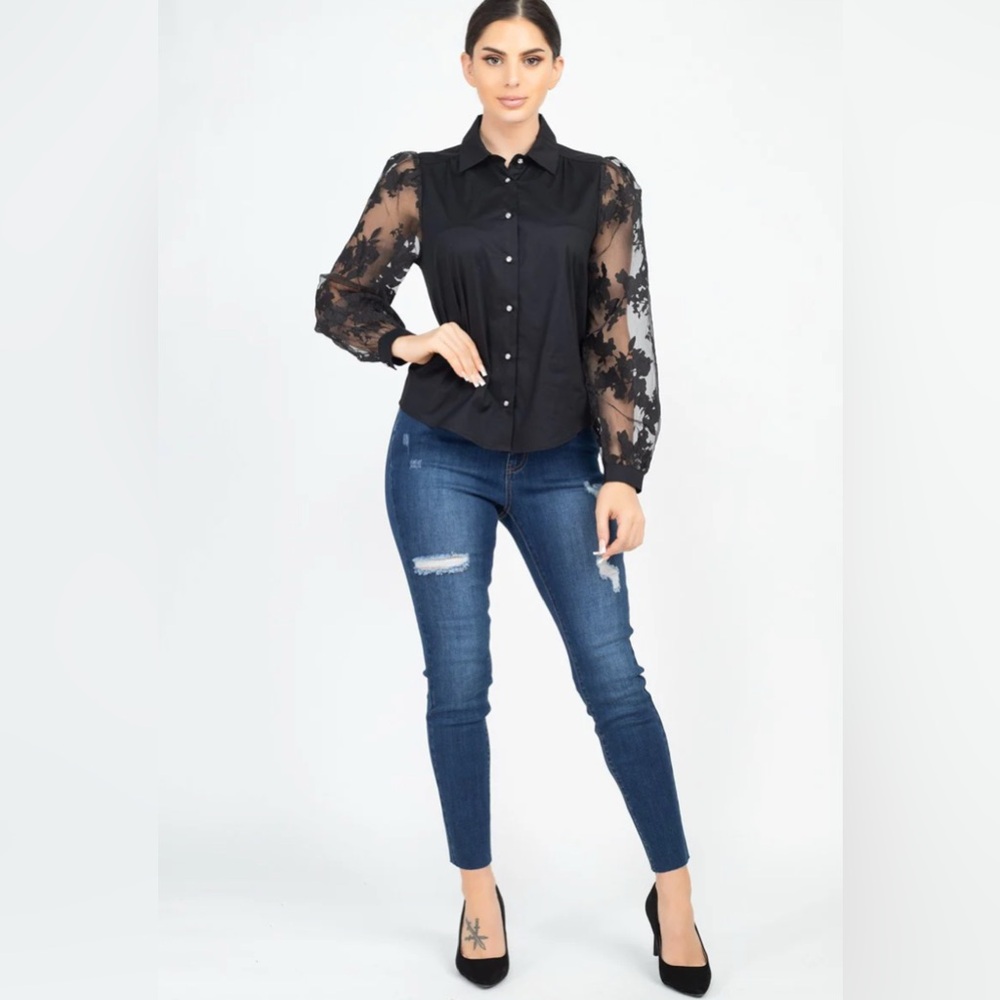 Women Black Blouse